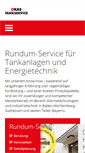 Mobile Screenshot of okas-tankservice.de
