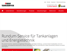 Tablet Screenshot of okas-tankservice.de